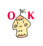 キノコみたいなスタンプ（個別スタンプ：31）