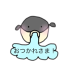 セリフを吐くフグ（個別スタンプ：4）