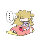 天真爛漫おさげちゃん(おんなのこ)（個別スタンプ：7）