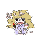 天真爛漫おさげちゃん(おんなのこ)（個別スタンプ：8）