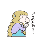 天真爛漫おさげちゃん(おんなのこ)（個別スタンプ：36）
