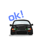 車達も会話に入りたいらしいですよ。（個別スタンプ：1）
