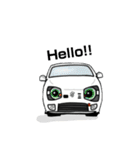 車達も会話に入りたいらしいですよ。（個別スタンプ：3）
