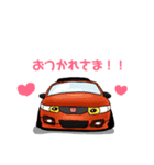 車達も会話に入りたいらしいですよ。（個別スタンプ：8）