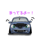 車達も会話に入りたいらしいですよ。（個別スタンプ：11）