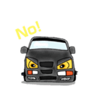 車達も会話に入りたいらしいですよ。（個別スタンプ：12）
