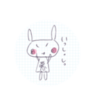 クールなうさこ。（個別スタンプ：11）