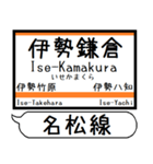 三重名松線 参宮線 駅名 シンプル＆いつでも（個別スタンプ：12）