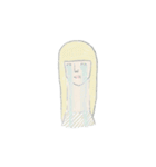 無表情な女子の日常（個別スタンプ：9）