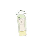 無表情な女子の日常（個別スタンプ：10）