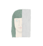 無表情な女子の日常（個別スタンプ：23）