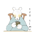 しろくまさんのしゅわ。（個別スタンプ：8）