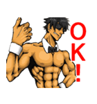 筋肉紳士ALLOUT（個別スタンプ：2）