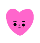 お顔のれたラップくん。大きい文字（個別スタンプ：6）