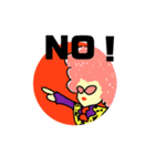 ピンクアフロ（個別スタンプ：24）