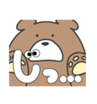 ネコさんとクマさん(ネコさん多め)（個別スタンプ：25）
