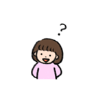 メロちゃんファミリー(わたし編)（個別スタンプ：25）
