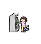 メロちゃんファミリー(わたし編)（個別スタンプ：35）