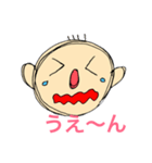 yellow hair family（個別スタンプ：19）