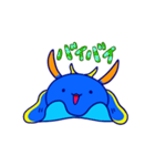 海の浅瀬のウミウシくん（個別スタンプ：6）