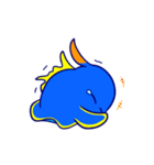 海の浅瀬のウミウシくん（個別スタンプ：10）
