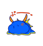 海の浅瀬のウミウシくん（個別スタンプ：17）