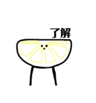 りんごとバナナ2（個別スタンプ：2）