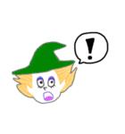 ピエロと魔女と仲間（個別スタンプ：3）