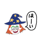 ピエロと魔女と仲間（個別スタンプ：11）