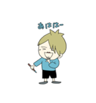 画家 HW氏（個別スタンプ：22）