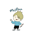 画家 HW氏（個別スタンプ：30）