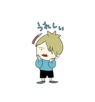 画家 HW氏（個別スタンプ：40）