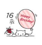 Happy Birthday Ver.2（個別スタンプ：4）