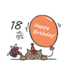 Happy Birthday Ver.2（個別スタンプ：6）