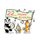 Happy Birthday Ver.2（個別スタンプ：9）