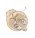 ガラスの上に座ったにゃん！（個別スタンプ：20）