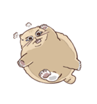 ガラスの上に座ったにゃん！（個別スタンプ：21）