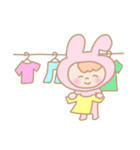 着ぐるみうさぎの日常スタンプ（個別スタンプ：32）