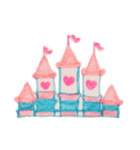 ゆめかわラクガキスタンプ（個別スタンプ：1）