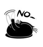 ねことんとん 黒猫の日常会話01（個別スタンプ：16）