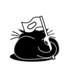 ねことんとん 黒猫の日常会話01（個別スタンプ：39）