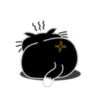 ねことんとん 黒猫の気持ち01（個別スタンプ：37）