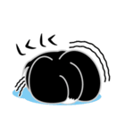 ねことんとん 黒猫の気持ち01（個別スタンプ：40）