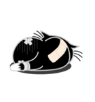 ねことんとん 黒猫の身振り01（個別スタンプ：29）