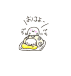 のほほんらっことご近所あざらし（個別スタンプ：15）