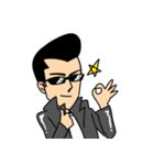 サングラスと優しい世界（個別スタンプ：7）