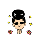 サングラスと優しい世界（個別スタンプ：19）