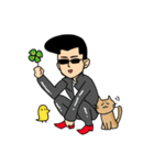 サングラスと優しい世界（個別スタンプ：28）