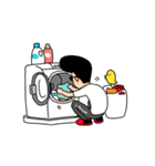 サングラスと優しい世界（個別スタンプ：36）