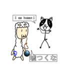アルパカ3周年     (珍しい)（個別スタンプ：35）